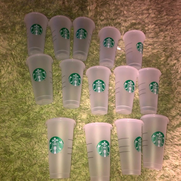 Starbucks 14 reusable cups